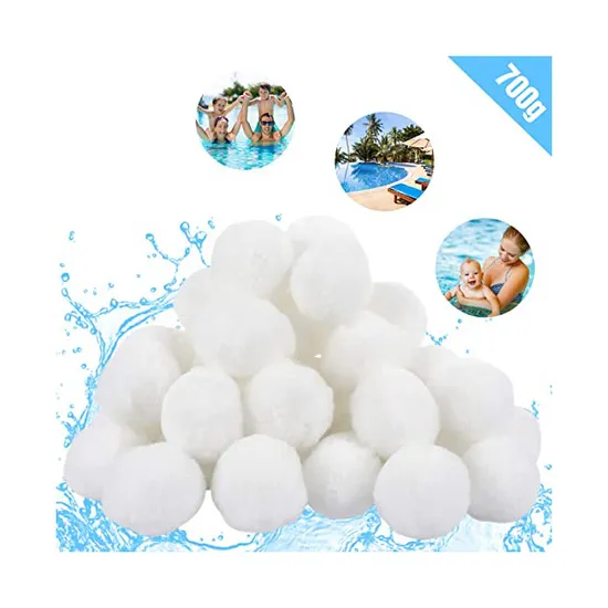 Water Filtration Sand Replacement Filter Balls Fiber Media 700g for Swimming Pool Sand Filters - 3