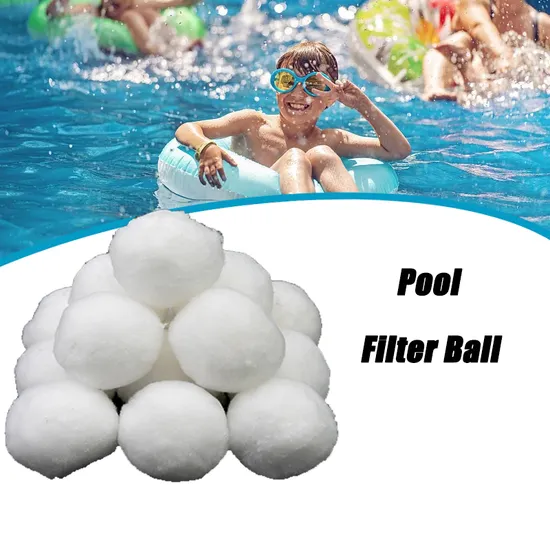 Eco-Friendly Washable Polyester Fiber Filter Ball Media for Swimming Pool Filtration 20-85m/H Rate