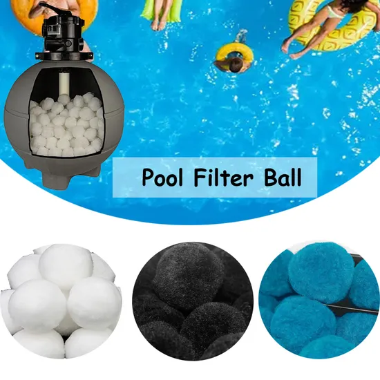 50mm Polyester Fiber Ball Filter for Industrial Waste Water Treatment with 96% Porosity