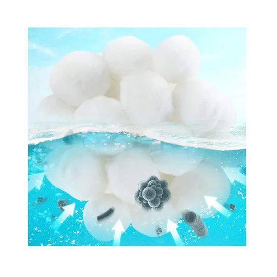 3 Micron Bio Ball Aquarium Filter Media with 96% Porosity for Ponds and Pools - Image 4