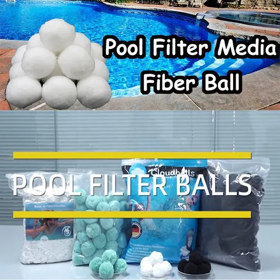 Fiber Ball Filter Media 700g Carton for Swimming Pool Water Cleaning CE Certified