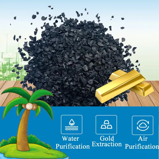 Coconut Shell Activated Carbon Granular Powder for Water Purifier High Adsorption Value
