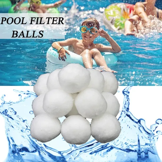 Fiber Filter Ball for Pool Aquarium Pond High Filtration Rate 20-85m/H Recyclable