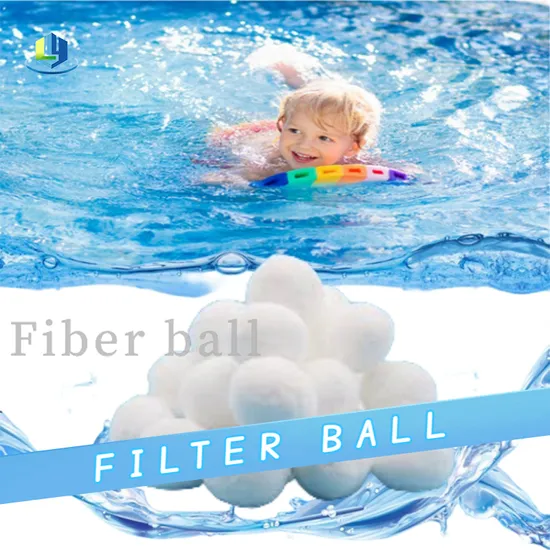 Pool Filter Balls Polyester Fiber Media for Swimming Pool Filtration CE ISO9001 SGS