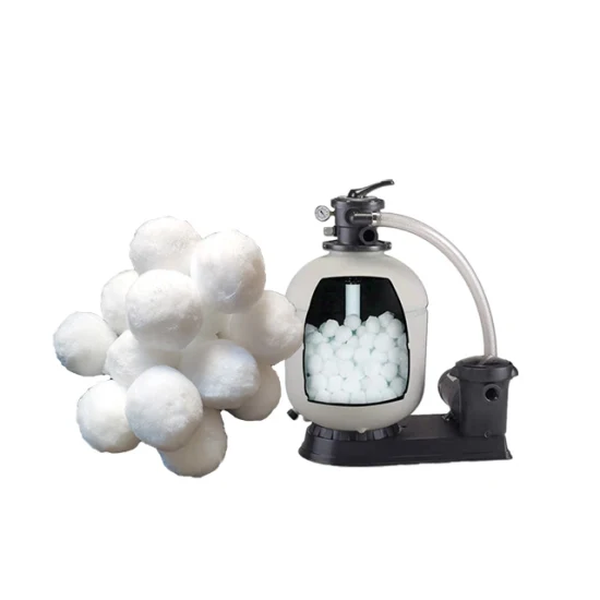 Swimming Pool Sand Filter Fiber Ball for Water Treatment, 700g/bag, LvYuan Brand - Image 2