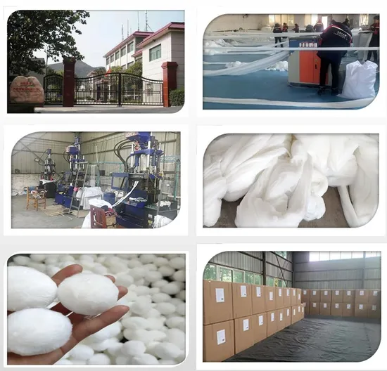 3 Micron Efficient Filtration 700g Lightweight Portable Fiber Filter Balls for Swimming Pool and SPA - 5
