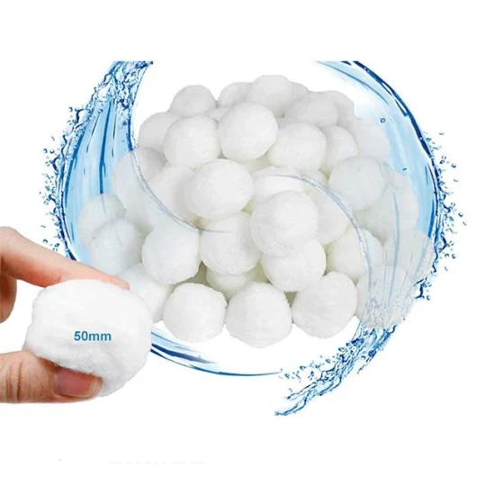 Bolas de Filtro de Fibra Portátiles Ligeras de 700g con Filtración Eficiente de 3 Micrones para Piscina y SPA
