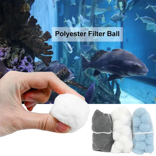 Acid Alkali Resistant Polyester Water Filter Media for Pools with 20-85m/H Filtration Rate