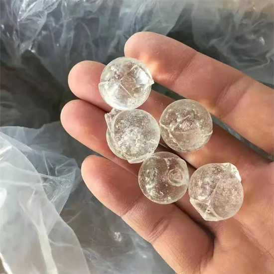 Transparent Glassy Siliphos Ball for Water Treatment – Neutral Surface Disposal Agent - 4