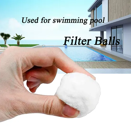 3 Micron Energy Saving Polyester Filter Balls for Industrial Water Treatment Systems
