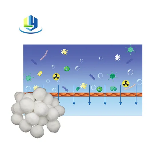 Polyester Water Filter Media Fiber Ball for Swimming Pool with CE ISO9001 SGS 700g/bag - Image 4