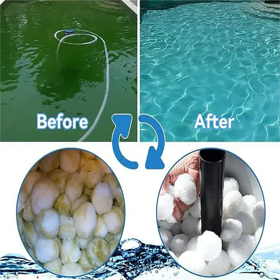 Bio Ball Biological Filter Media for Swimming Pool – Replace Sand, CE ISO9001 SGS Certified - 3