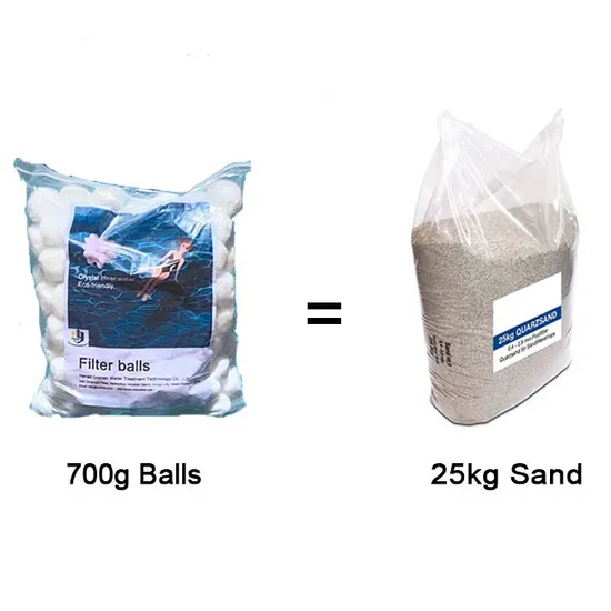 700g Bio Filter Ball Fiber Material 3 Micron Efficient Filtration for Aquarium Pool SPA