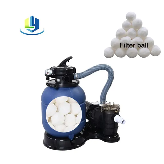 700g Pool Filter Polyester Ball 3 Micron Efficient Filtration for Industrial Water Treatment