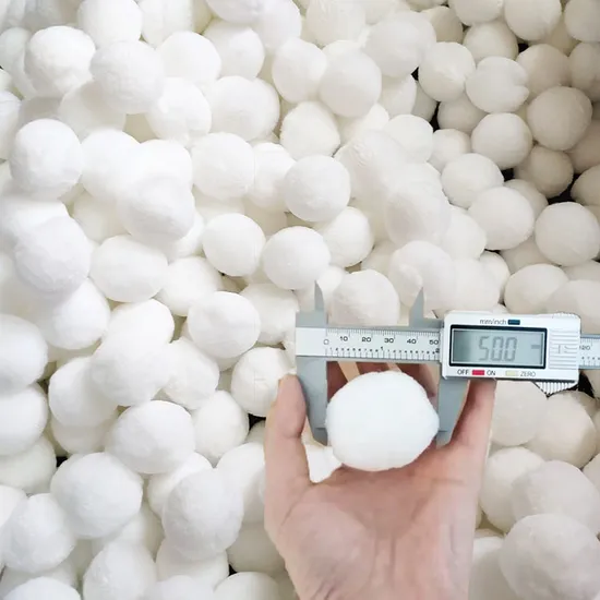 Swimming Pool 3 Micron High Filtration Polyester Fiber Ball Filter Media 700g/bag - 3