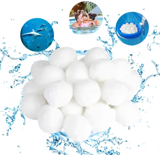 Swimming Pool 3 Micron High Filtration Polyester Fiber Ball Filter Media 700g/bag