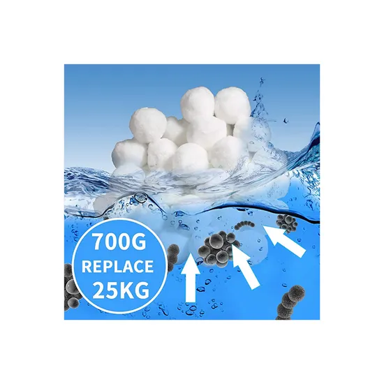 Filter Ball Fiber Ball Filter Media with 96% Porosity for Swimming Pool Water Treatment - Image 3
