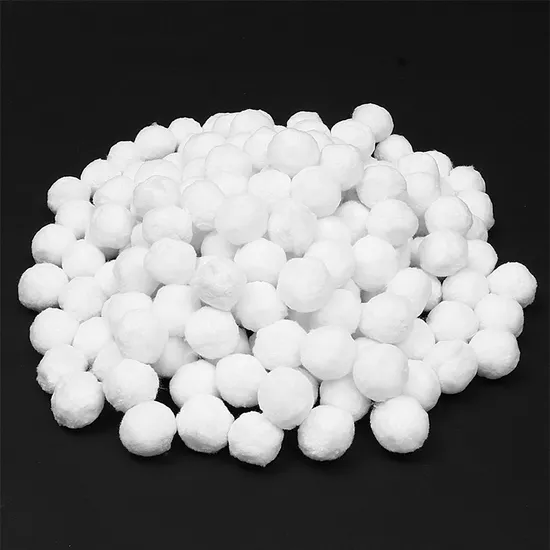 Swimming Pool Industrial Water Treatment Filter Media Fiber Filter Ball with 96% Porosity for Pools Aquariums Ponds