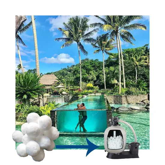 Bio Filter Media Balls 96% Porosity Fiber Ball for Swimming Pool Water Treatment - Image 3