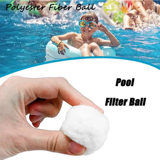 Bio Filter Media Balls 96% Porosity Fiber Ball for Swimming Pool Water Treatment