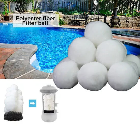Lightweight Low Head Loss Polyester Fiber Ball Water Purification Filter for Pools and Aquariums