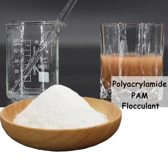 Water Polymer Polyacrylamide Flocculant for Paper Processing, White Granular ISO9001 Certified