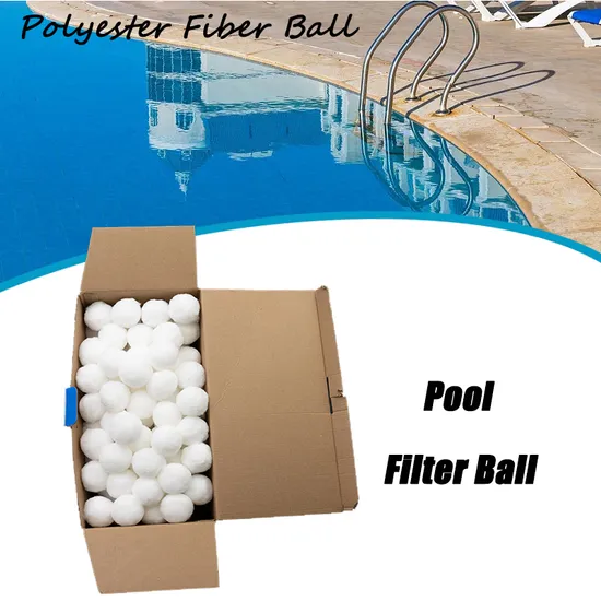 Fiber Filter Media Bio Balls for Swimming Pool with 3 Micron Filtration Accuracy