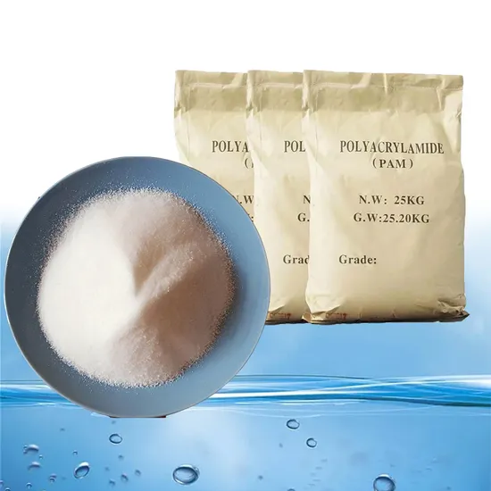 Anionic Polyacrylamide PAM Flocculant for Sewage Treatment, ISO9001 Certified, 25kg/Bag