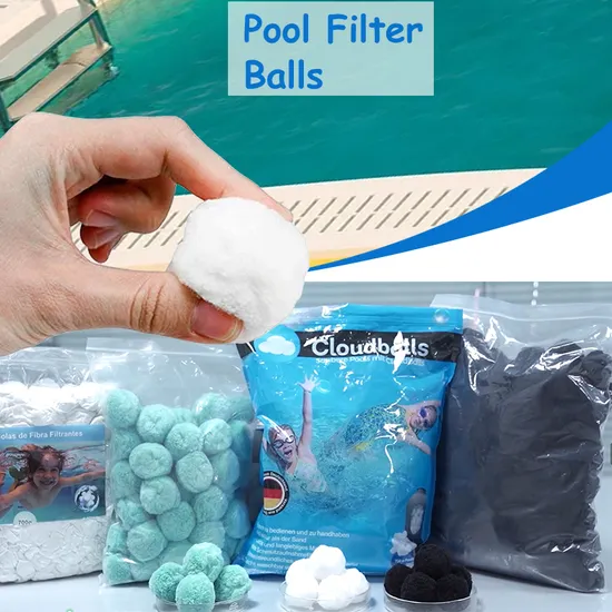 Aquarium Water Treatment Swimming Pool Fiber Filter Media 700g Filter Ball with 96% Porosity for Efficient Filtration