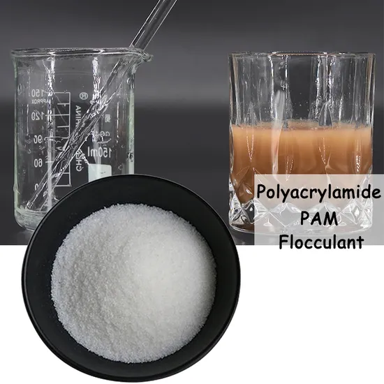 Water Treatment Flocculant Nonionic Cationic Anionic Polyacrylamide 99% Purity for Sewage Treatment
