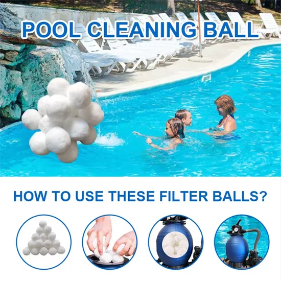 700g Filter Ball Replace Sand for Pool Aquarium Pond Bio Filtration Media 96% Porosity