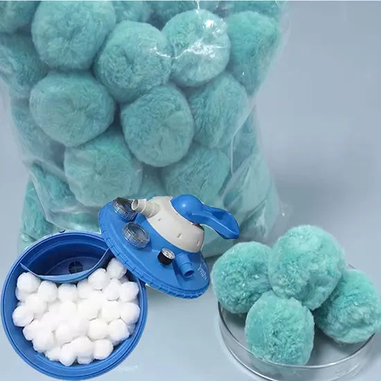 Pool Water Treatment Filter Balls 96% Porosity Aquarium Pond Filter Media 700g/bag